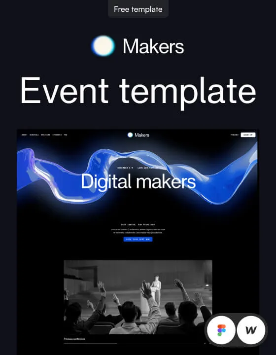 Makers Conference Template